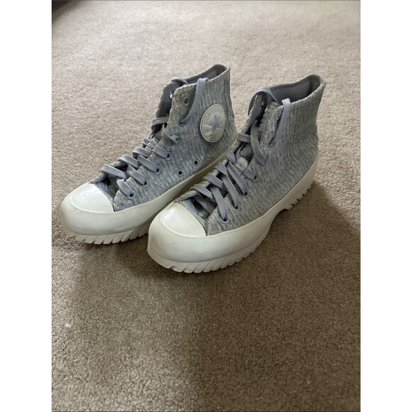 Converse Shoes - Converse Soft Light Purple High-Top Platform Sneakers M 5 or W 7